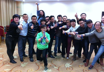 精誠凝聚團隊   團隊成就事業